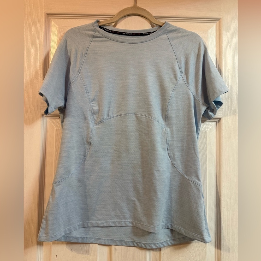 Spyder Active Light Blue Top